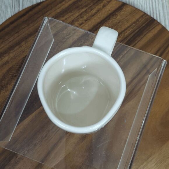 Magenta by Rae Dunn White Porcelain Girl Boss Tea Cup Mug - Picture 4 of 6